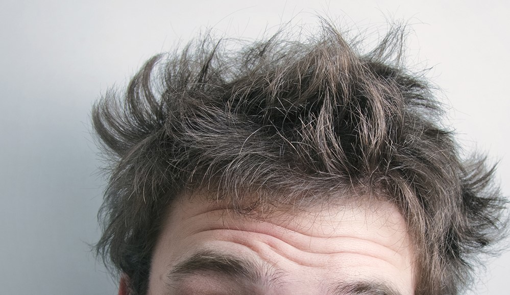 greasy hair vs silky hair menTikTok Search
